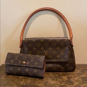 Louis Vuitton purse and wallet